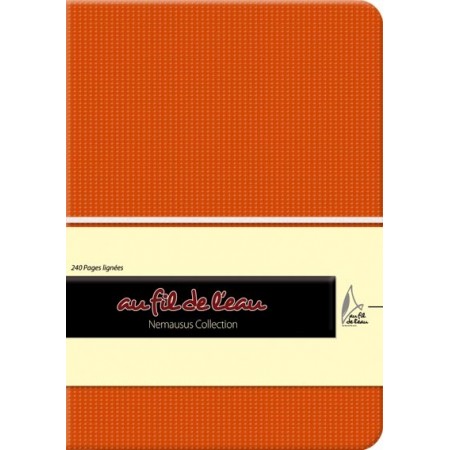 Carnet de notes - 12x17 - souple - orange