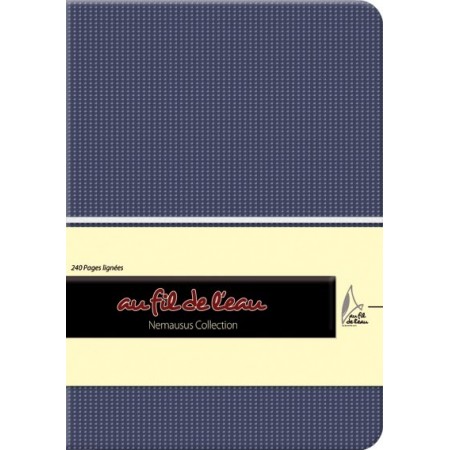 Carnet de notes - 12x17 - souple - bleu