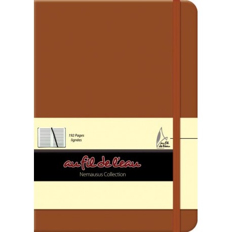 Carnet de notes - 12x17 - rigide - brun