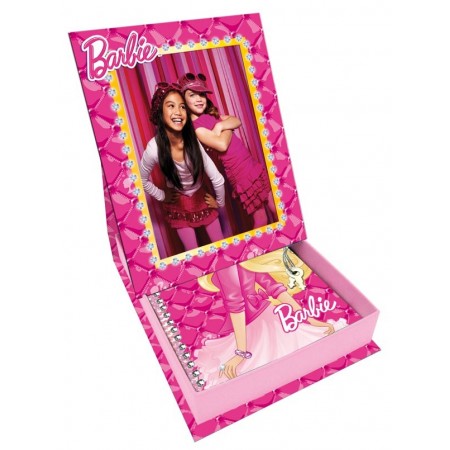 Mon coffret cadre photo avec journal intime Barbie