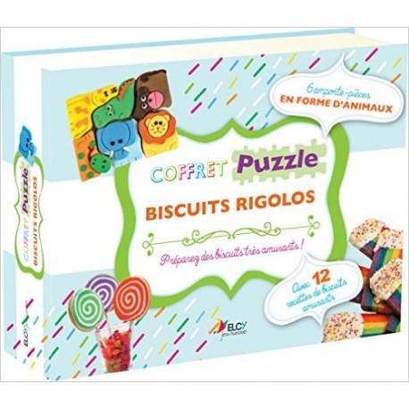 Coffret puzzle biscuits rigolos