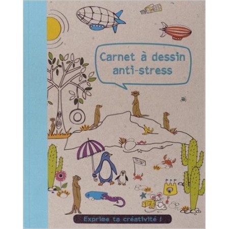 Carnet à dessin anti-stress