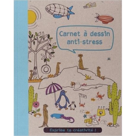 Carnet à dessin anti-stress