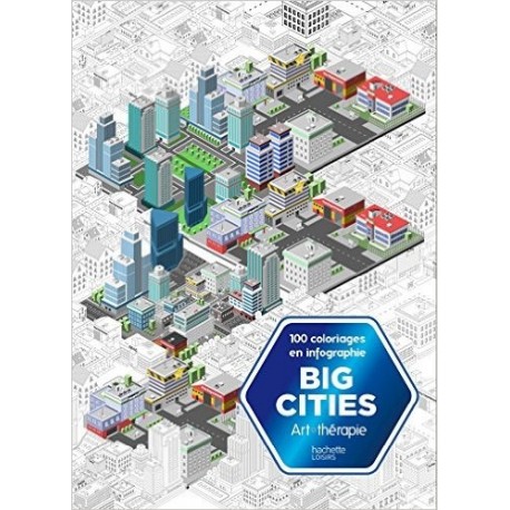 Big cities - Coloriez en infographie