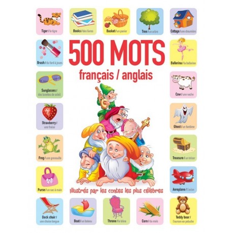 500 mots français anglais