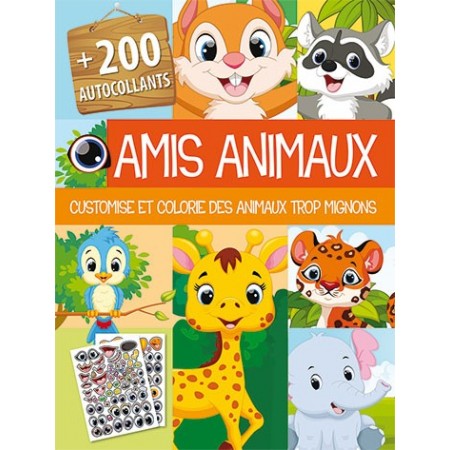 Amis animaux ( + de 200 stickers)