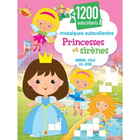 Princesses et sirènes ( + de 1200 autocollants)