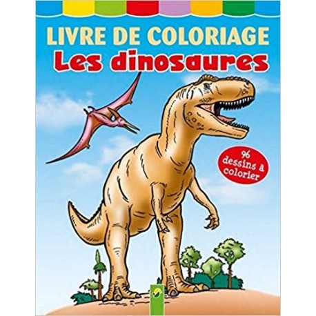 Livre de coloriage les dinosaures