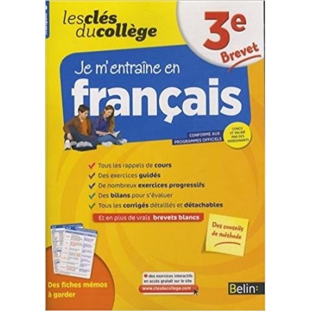 Clés du collège - Français 3e - Brevet 