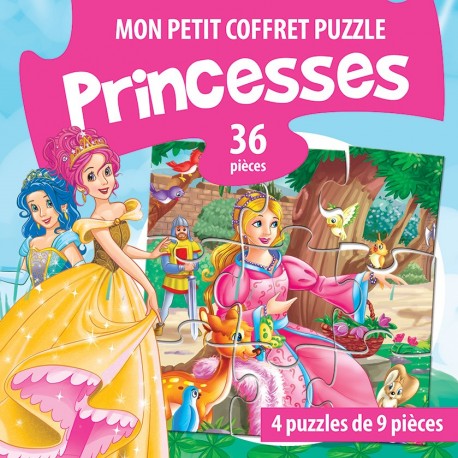 Mon petit coffret puzzle Princesses