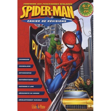 Cahier de révisions Spider-Man CP - 6-7 ans