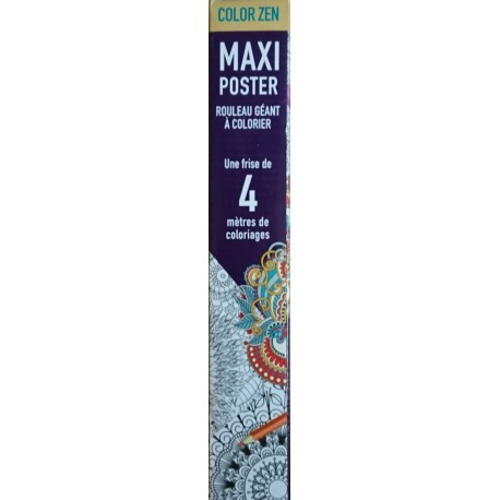 Maxi Poster Color Zen (4 mètres)