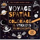 Voyage spatial : Coloriage et stickers fluorescents