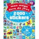 Mon méga livre de jeux - 2 000 stickers