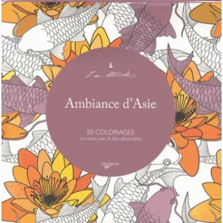 AMBIANCE D'ASIE - 50 COLORIAGES