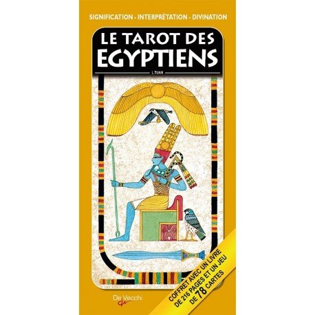 Coffret Tarot Divinatoire Des égyptiens - 