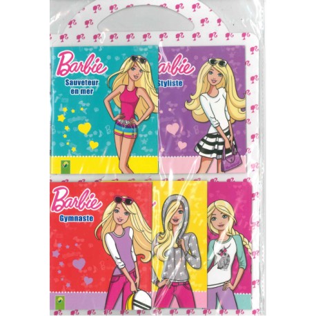 Pochette Barbie (5 mini-livres d'histoires)