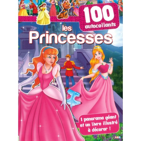 Les princesses 100 autocollants