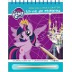 Mon joli livre à gratter My Little Pony - La vie de château - Avec 12 cartes à gratter et 1 crayon en bois