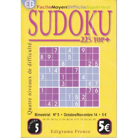 Sudoku 204 grilles numéro 11