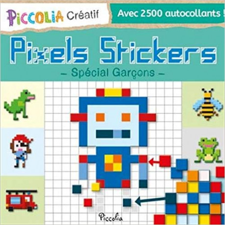 Pixel Stickers - Spécial garçons