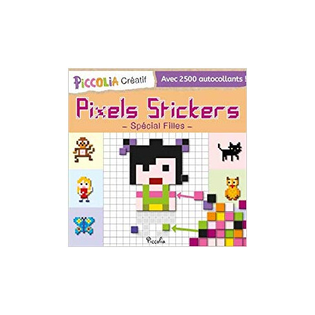 Pixel Stickers - Spécial filles