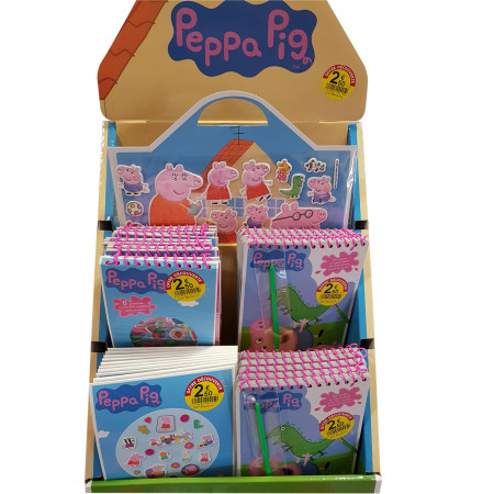 Présentoir comptoir Peppas pig (40 livres)