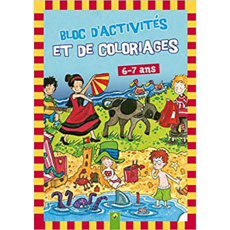 Bloc d'activités et de coloriages - 6-7 ans