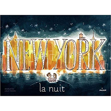 New York la nuit - Un livre animé qui s'allume