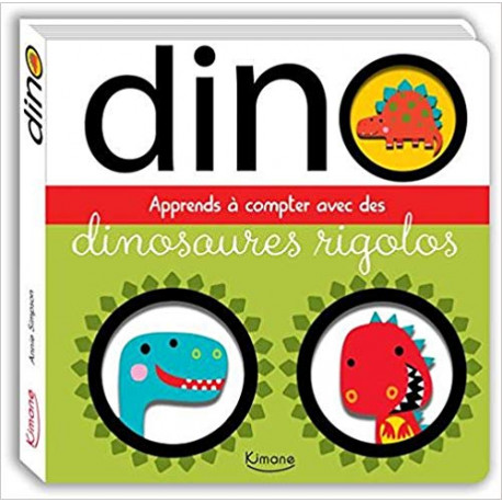 Dino - Apprends à compter avec des dinosaures rigolos