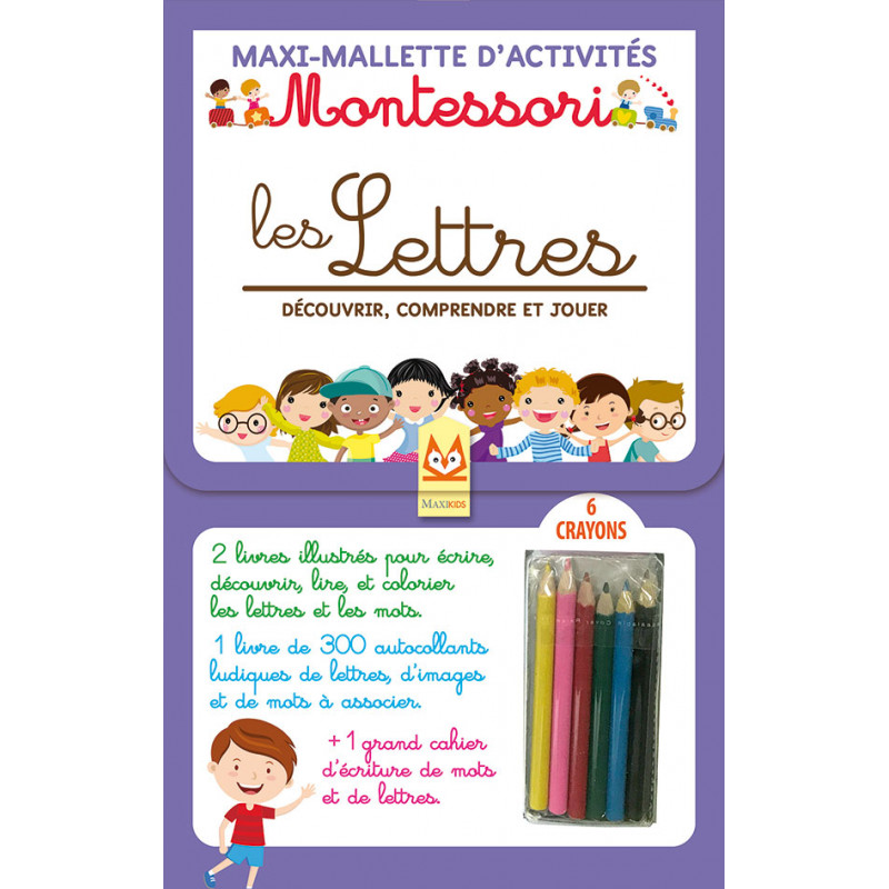 Activités Montessori : écrire et lire ses premiers mots