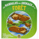Les mandalas des animaux de la forêt
