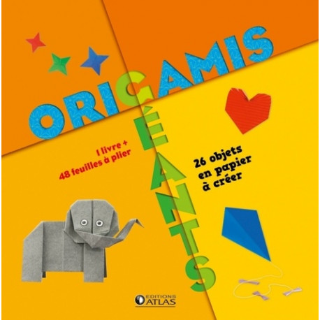 Origamis géants - 26 objets en papier à créer