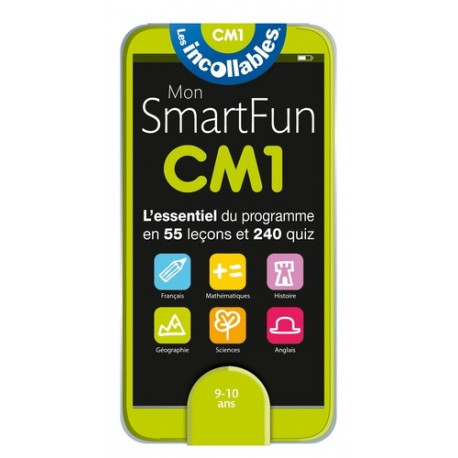 Mon SmartFun CM1 - L'essentiel du programme en 55 leçons et 240 quiz