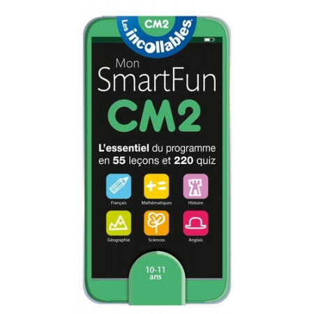 Mon SmartFun CM2 - L'essentiel du programme en 55 leçons et 220 quiz