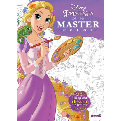Master color Disney Princesses