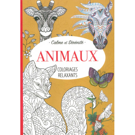 Coloriages relaxants Animaux