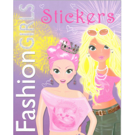 Fashion Girls Stickers (mauve)