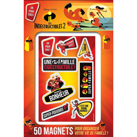 Les Indestructibles 2 - 50 magnets pour organiser votre vie de famille !
