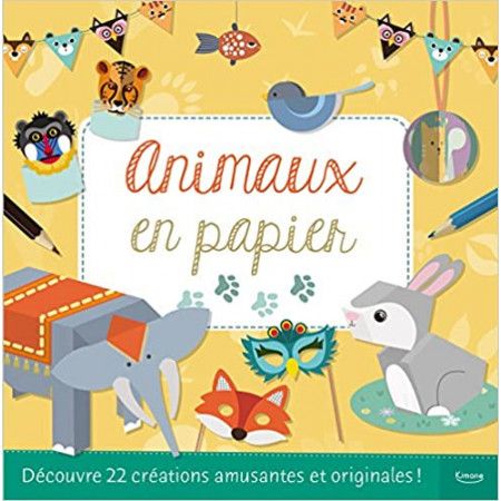 Animaux en papier