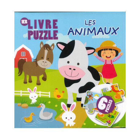 Livre Puzzle Les animaux