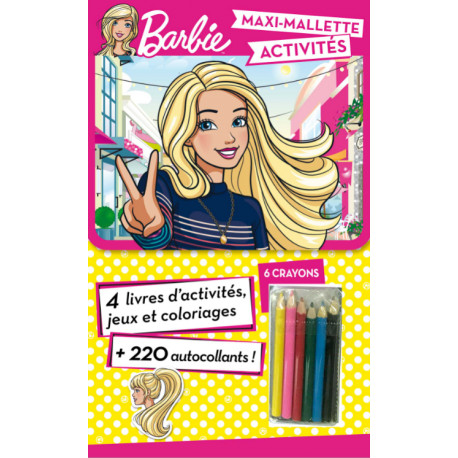 Maxi-Mallette d'activités - Barbie