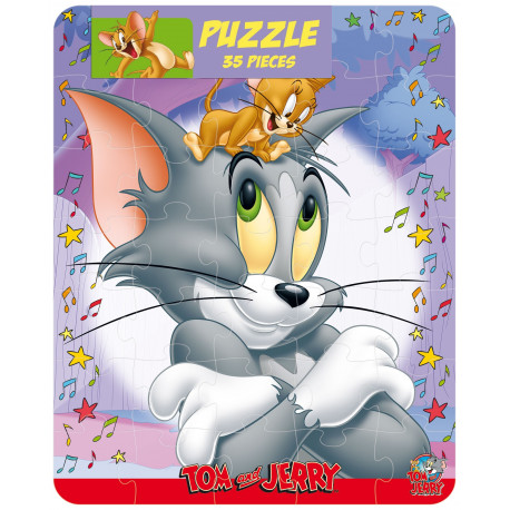 Tom and Jerry ! Puzzle 35 pièces