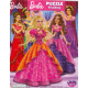 Barbie et le palais de diamant (diadème) ! Puzzle 35 pièces