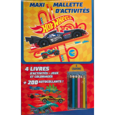 Maxi-Mallette d'activités - Hot Wheels