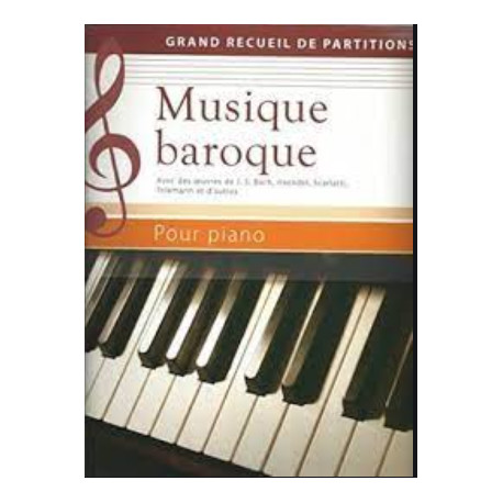 Grand Recueil de Partitions Musique Baroque Pour piano