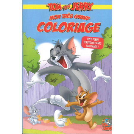 Mon très grand coloriage - Tom et Jerry