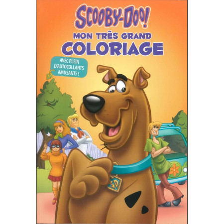 Mon très grand coloriage - Scooby-doo