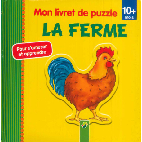 Mon livre de puzzle La Ferme