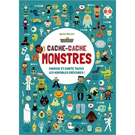 Cache-cache monstres - Cherche et compte toutes les horribles créatures !